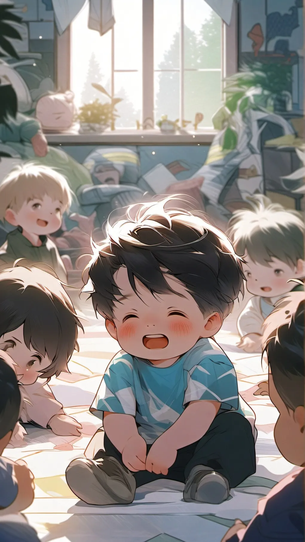 ai character: Daycare background