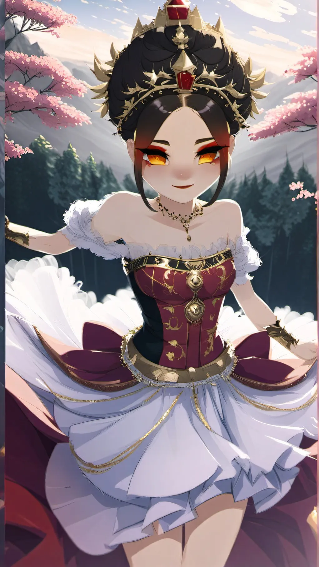 ai character: Fantasia x Mha background