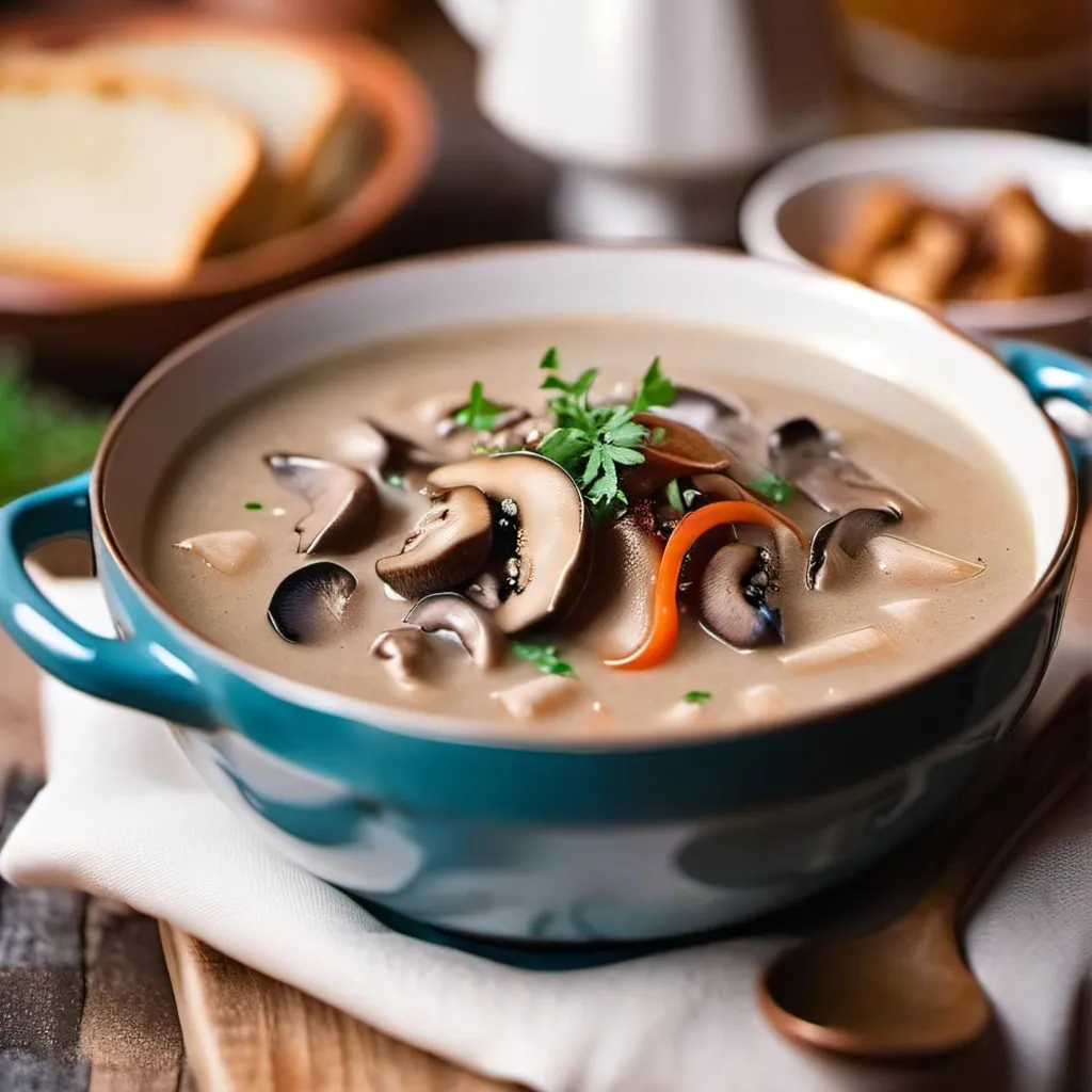 chat with ai character: ~Mushroom soup~