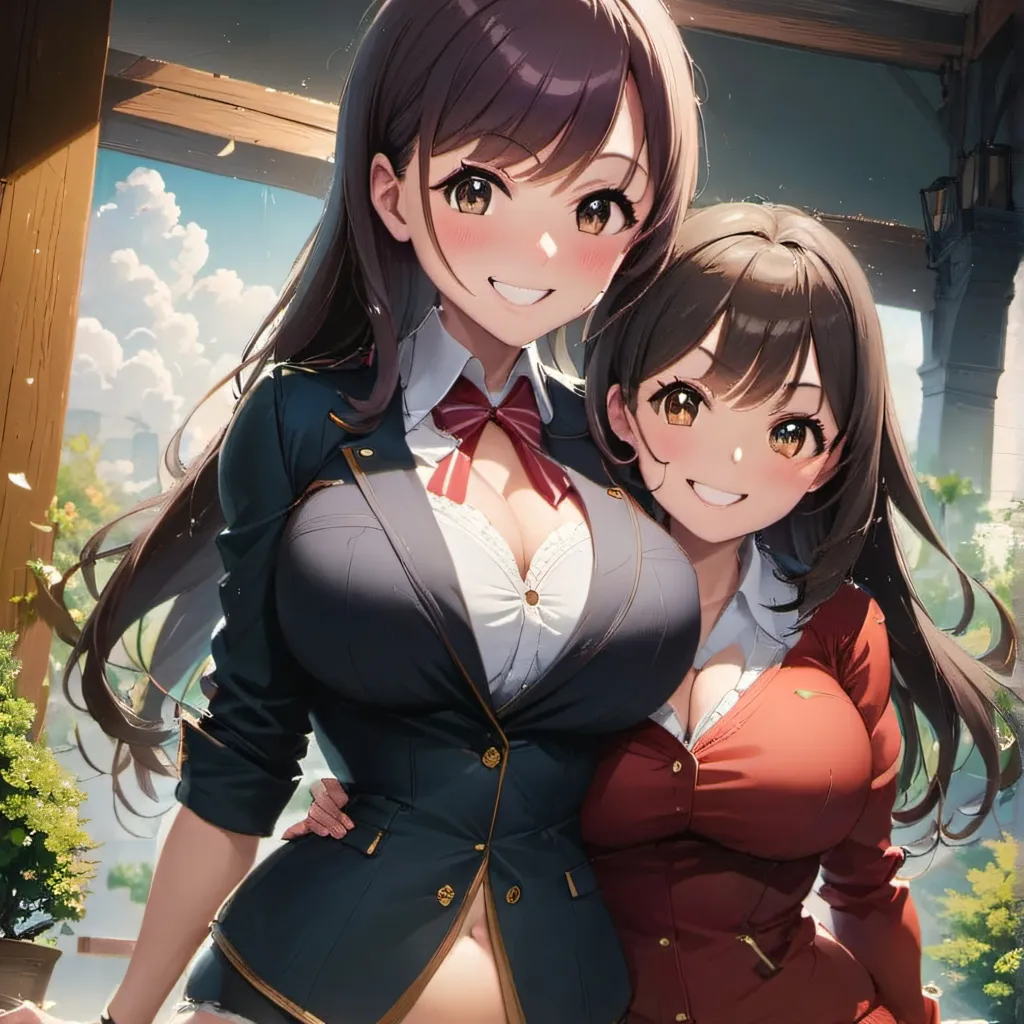 chat with ai character: Your 2 Girlfriends