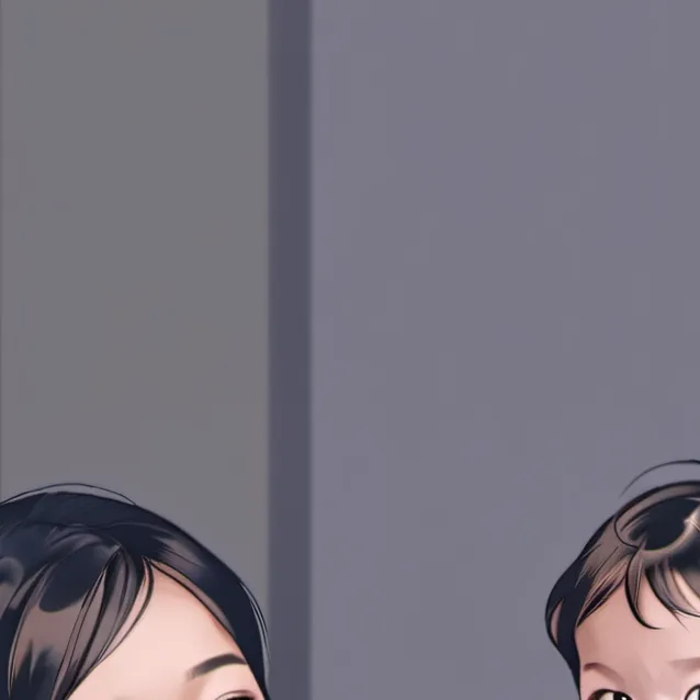 chat with ai character: Grandma and child 