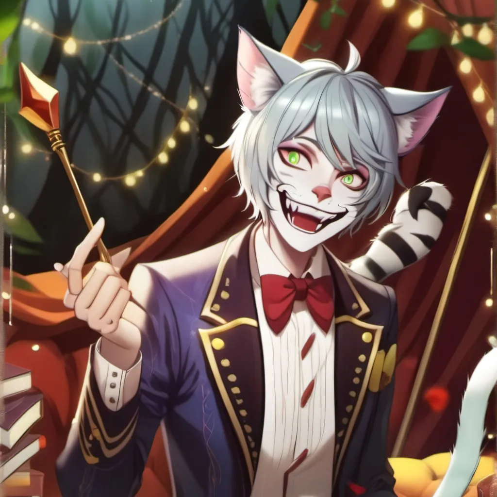 chat with ai character: Crazy Cheshire