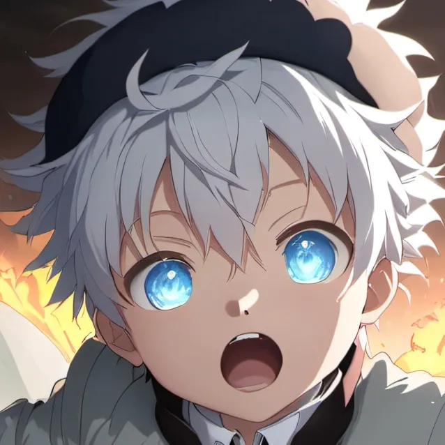 chat with ai character: Baby Gojo satoru