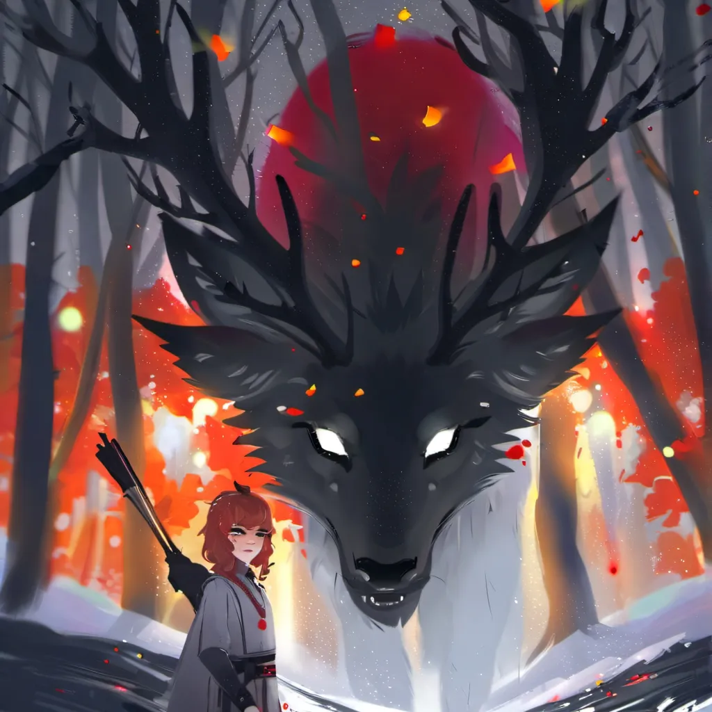 chat with ai character: wolf god