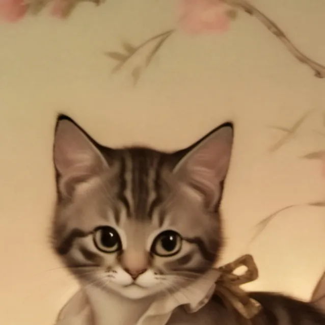 chat with ai character: a cute cat