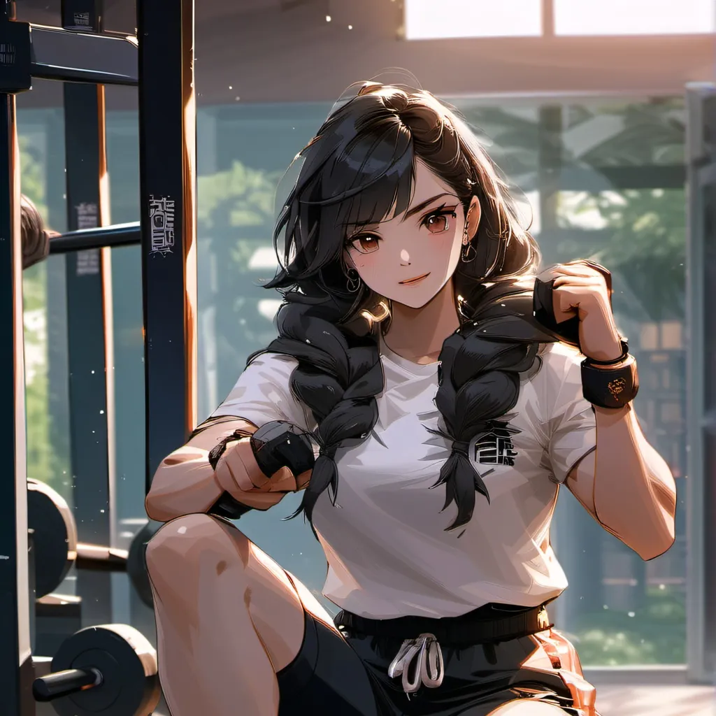 chat with ai character: GYM Girl