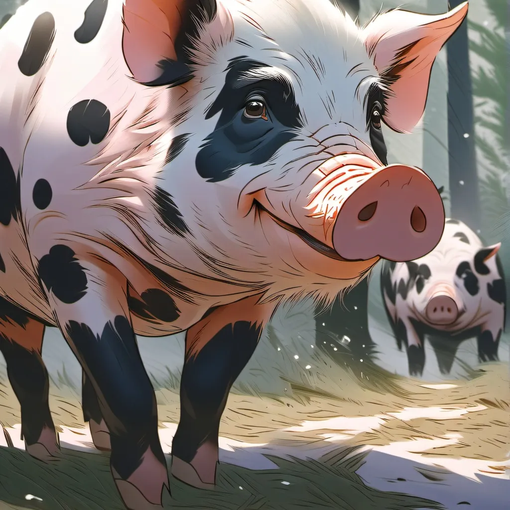 chat with ai character: Brutus the pig