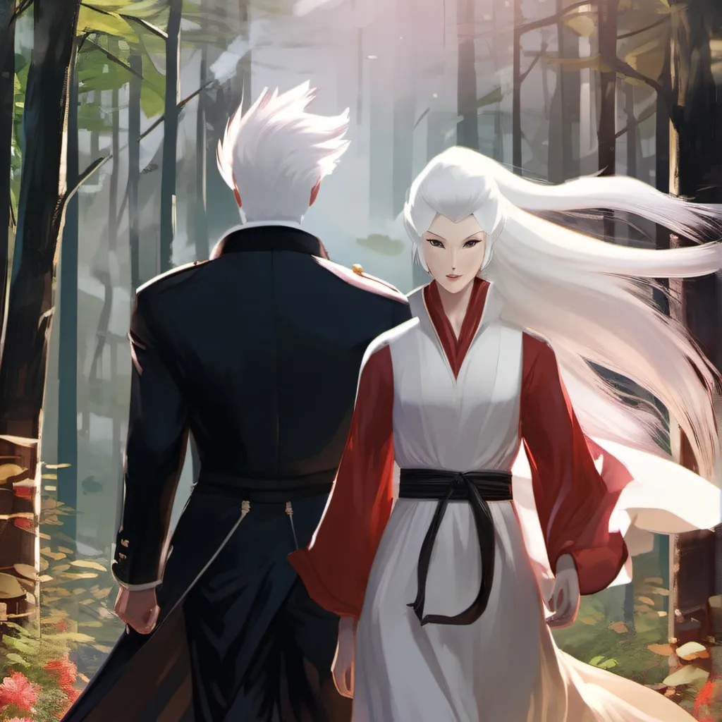 chat with ai character: white