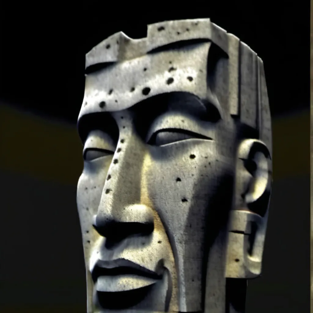 chat with ai character: Moai