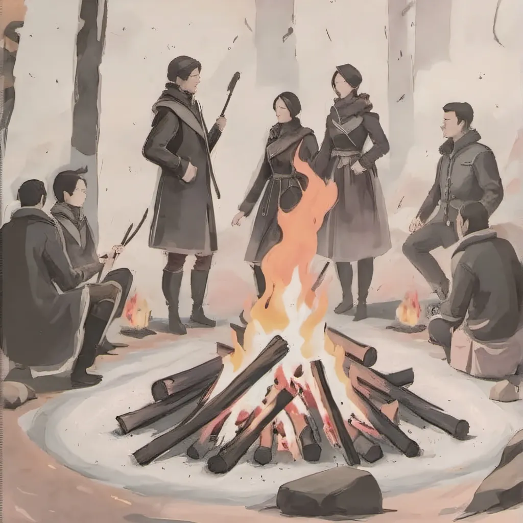 chat with ai character: Resting Point