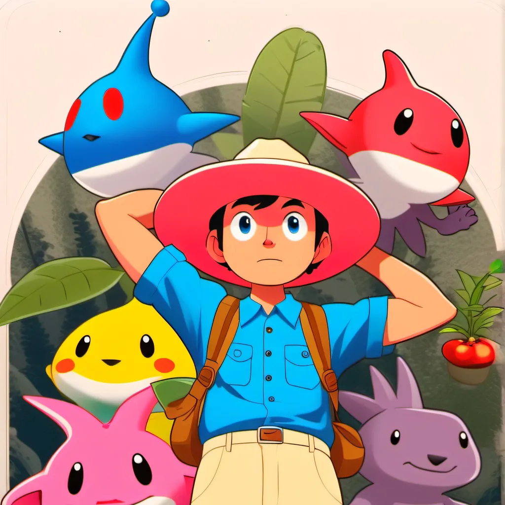 chat with ai character: Red pikmin 