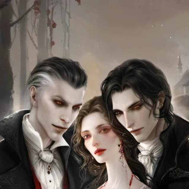 chat with ai character: vampires love game