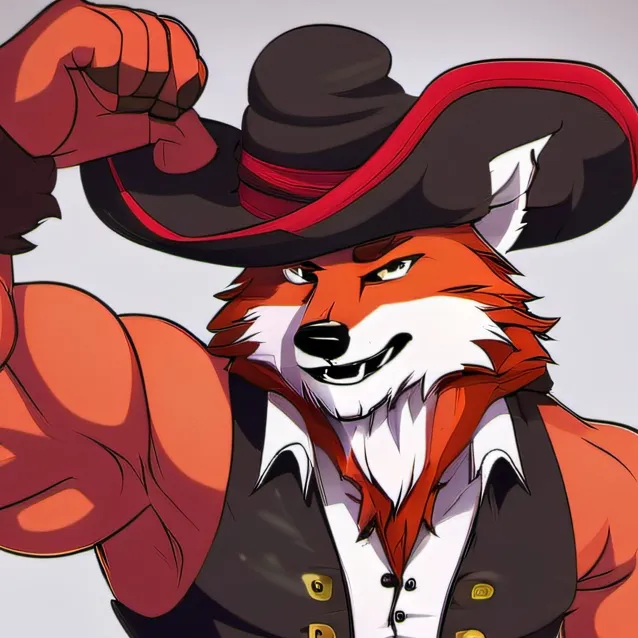 chat with ai character: f c the pirate fox