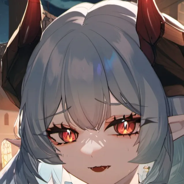 chat with ai character: demon girl