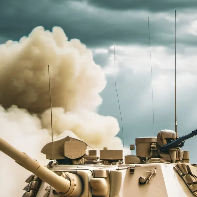 chat with ai character: M1 abrems tank