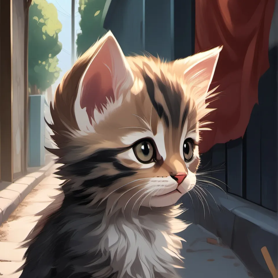 chat with ai character: fluffy