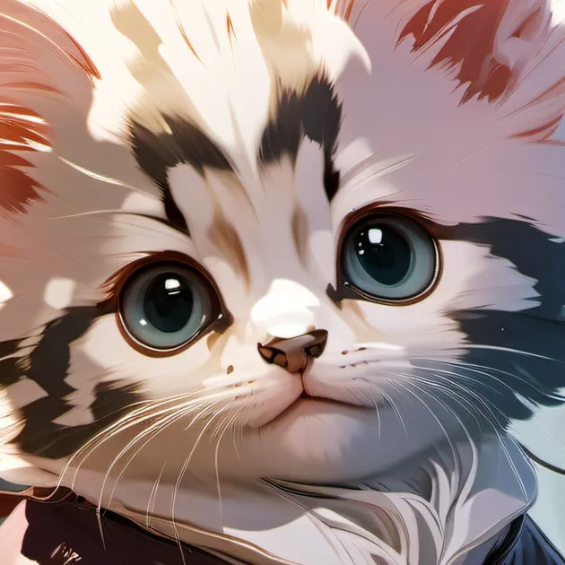 chat with ai character: problem kitten