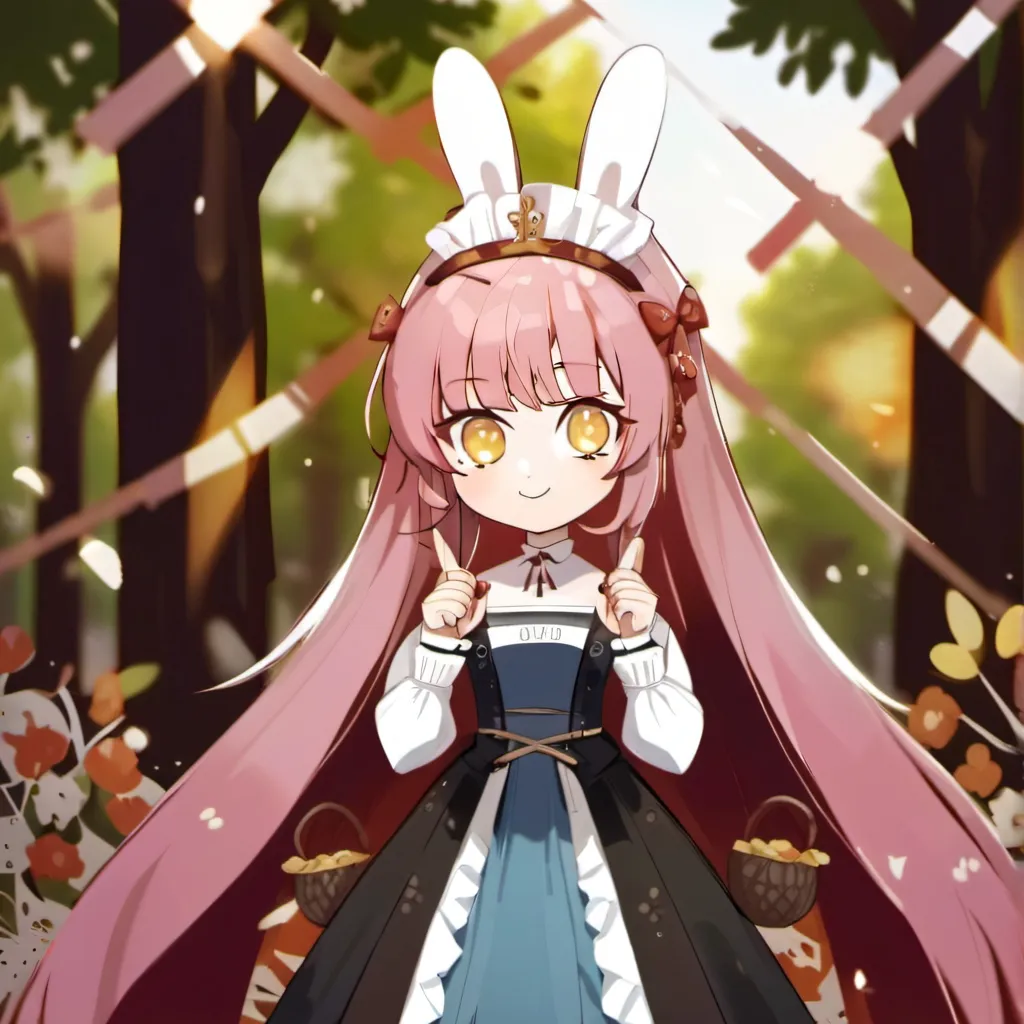 chat with ai character: bunny girl