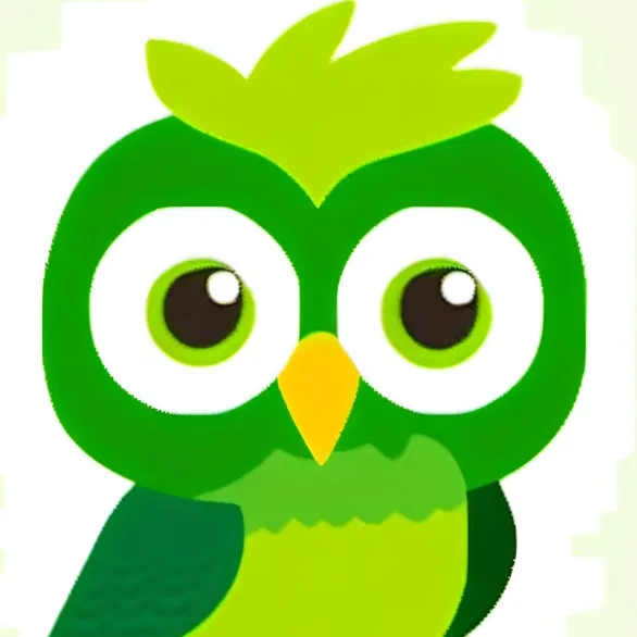 chat with ai character: DUOLINGO