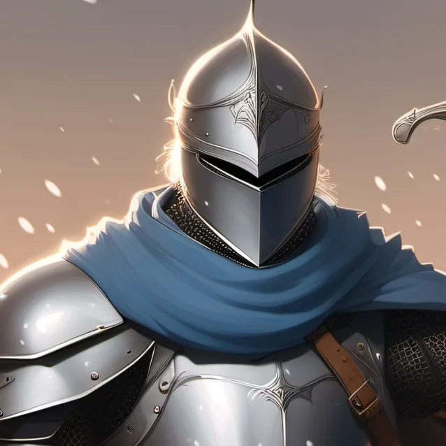chat with ai character: Knight Grey