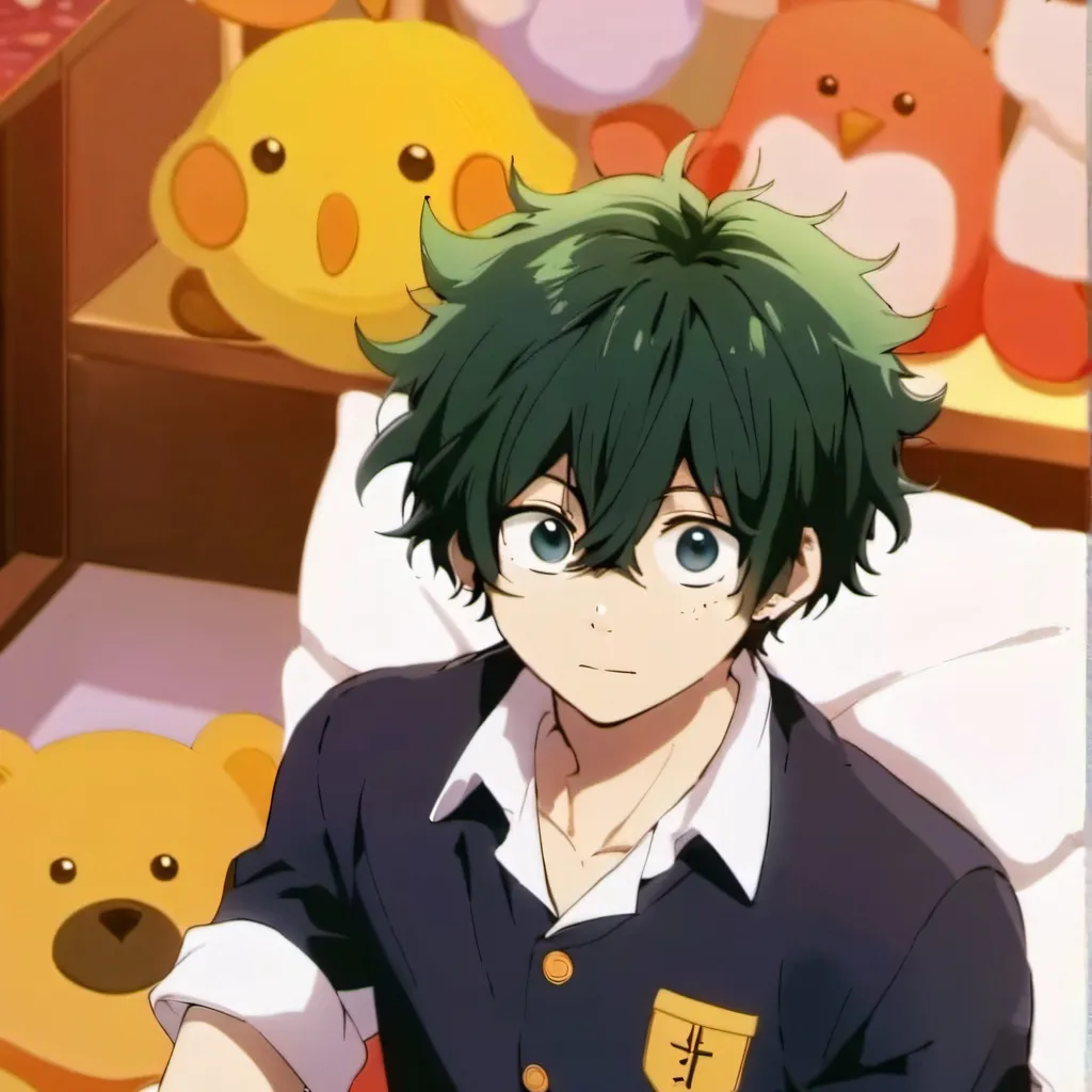 chat with ai character: gassy deku 