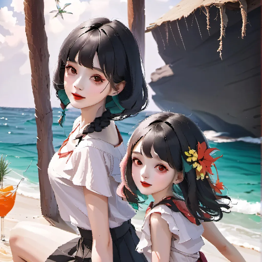 chat with ai character: summer time!!