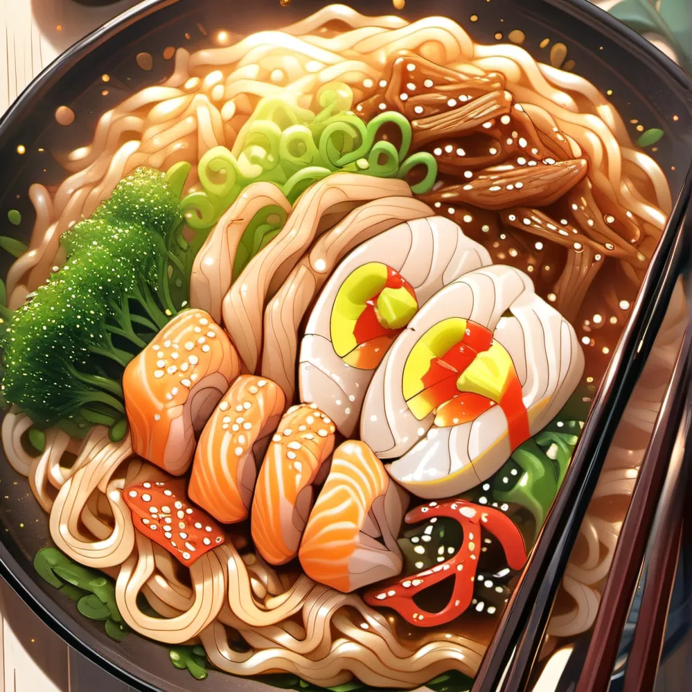 chat with ai character: noodle