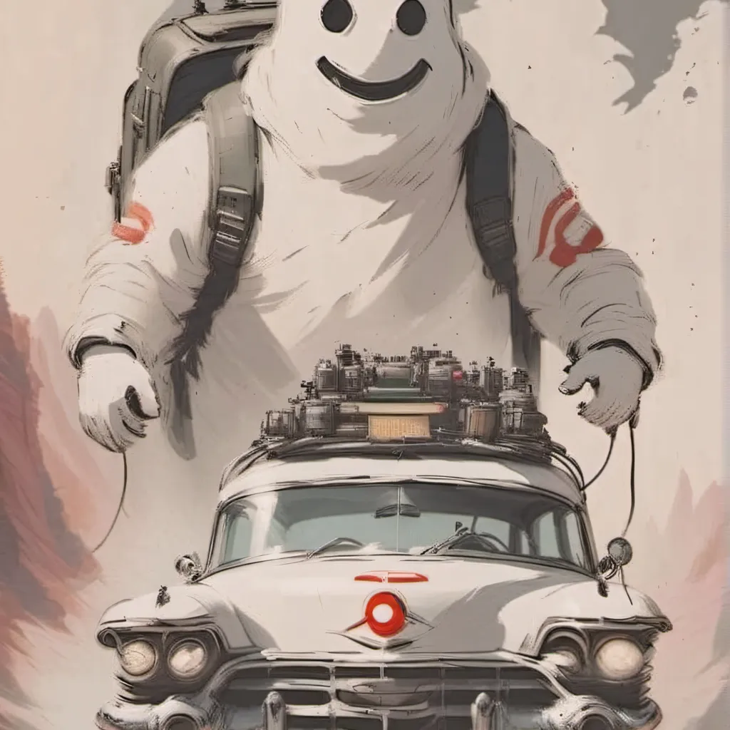 chat with ai character: Ghostbusters Car