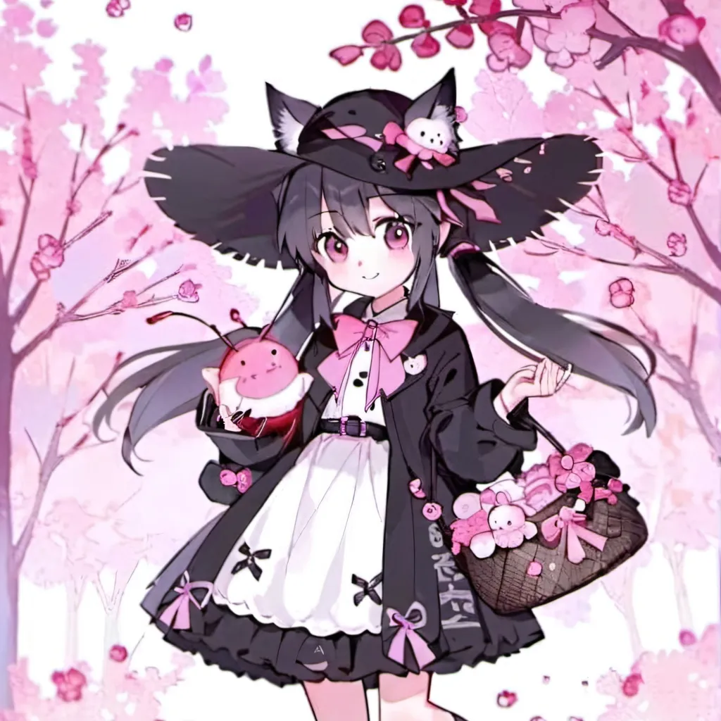chat with ai character: Kuromi