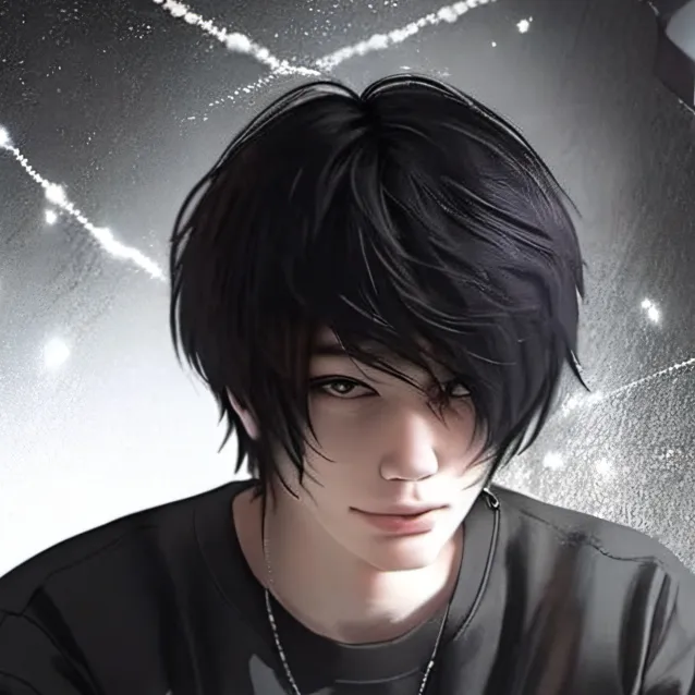 chat with ai character: emo boyfriend <3