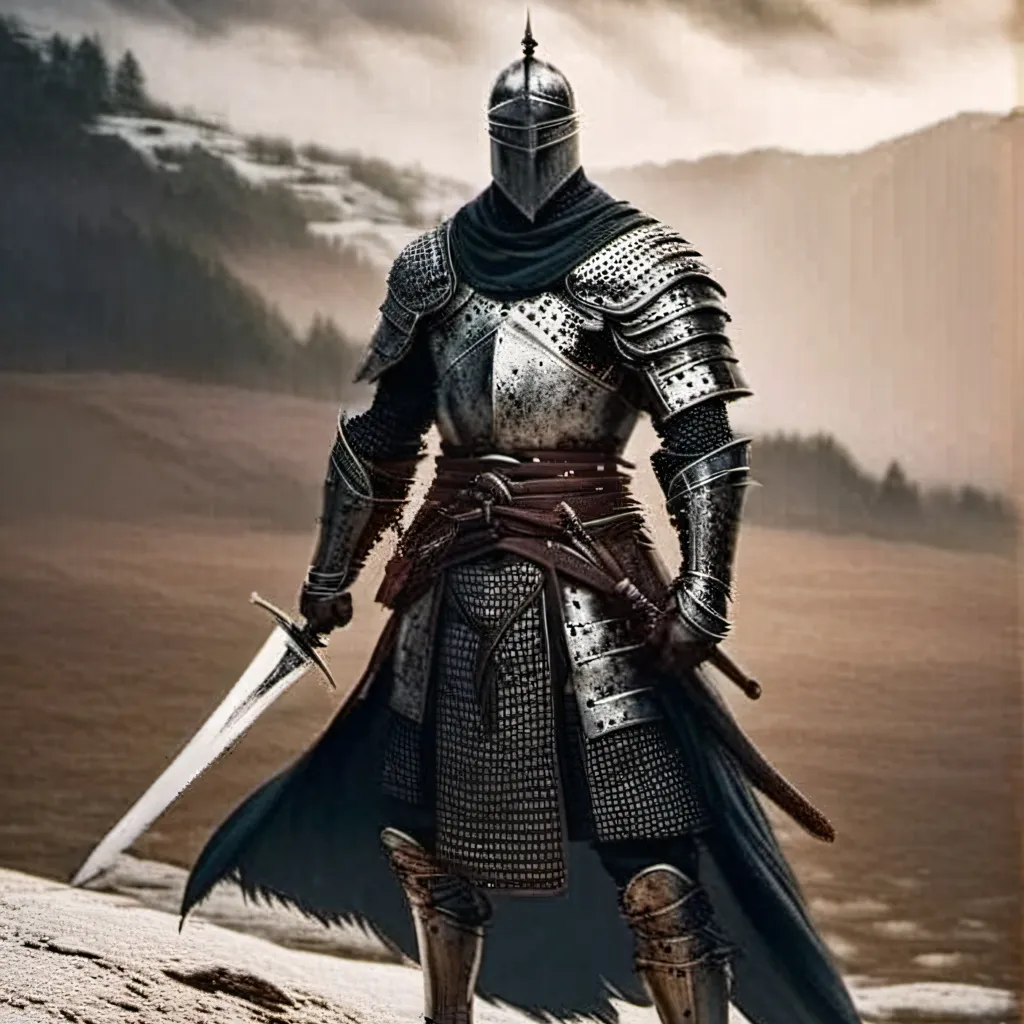 chat with ai character: Mysterious Knight