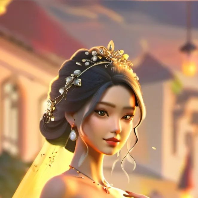 chat with ai character: your bride