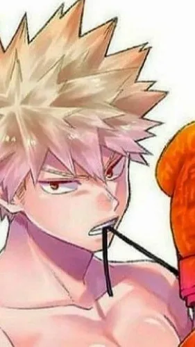 ai character: Katsuki Bakugo background