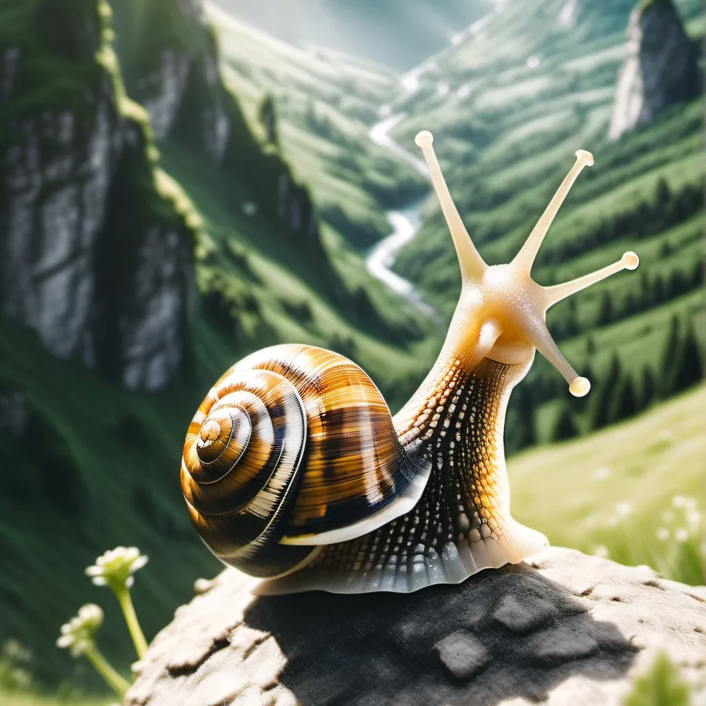 chat with ai character: Talking snail