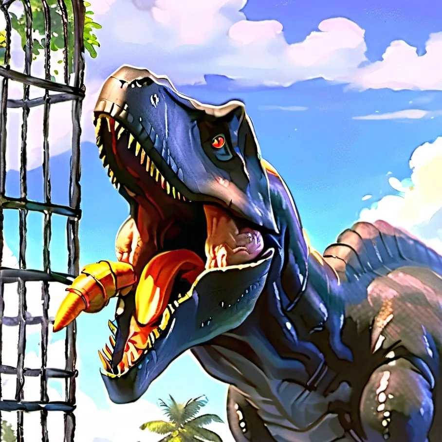 chat with ai character: Indoraptor (Bid)