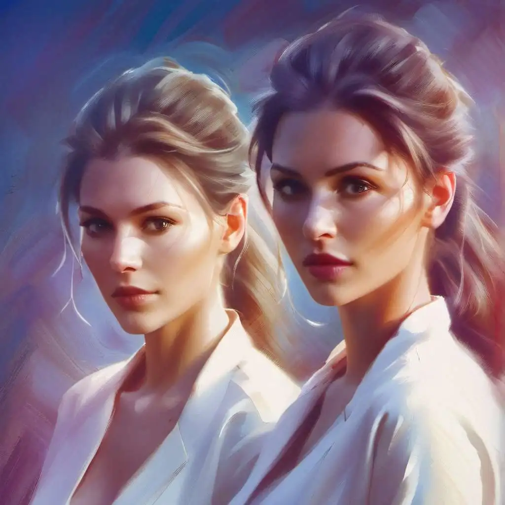 chat with ai character: Ella and Maria 