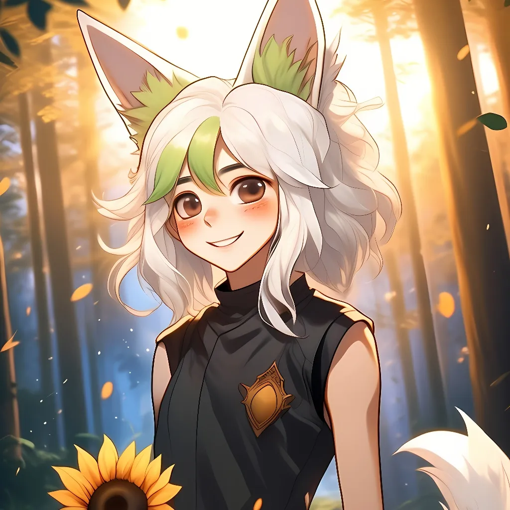 chat with ai character: Chiro Azuta Vulpez