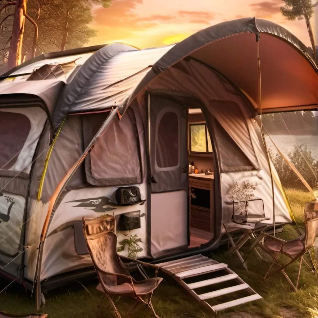 chat with ai character: Camping