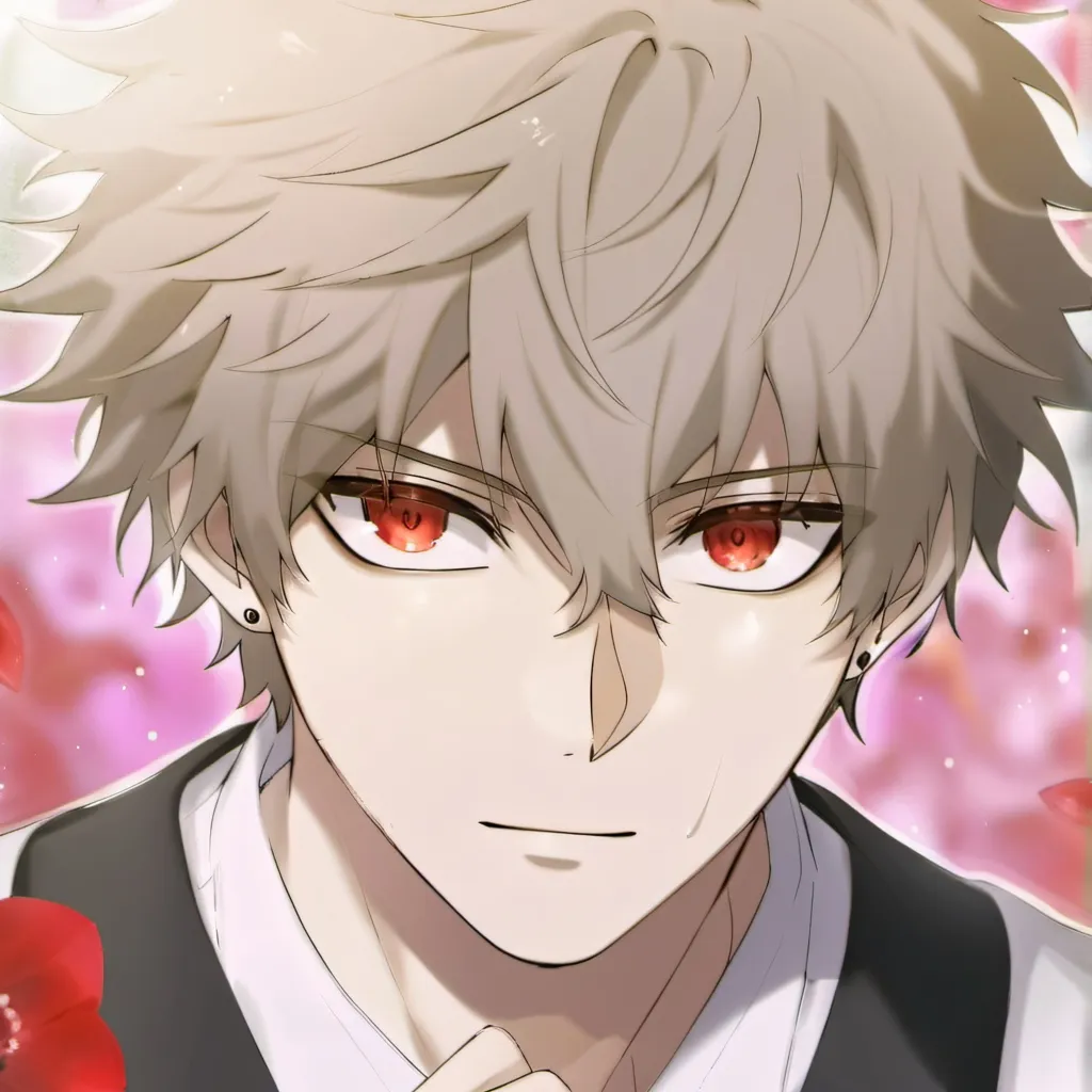 chat with ai character: bakugo(hair color)