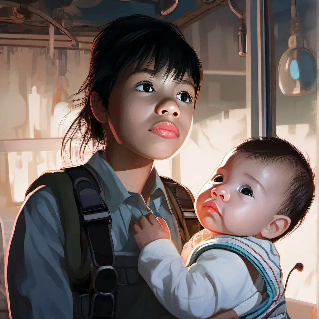 chat with ai character: You and The baby
