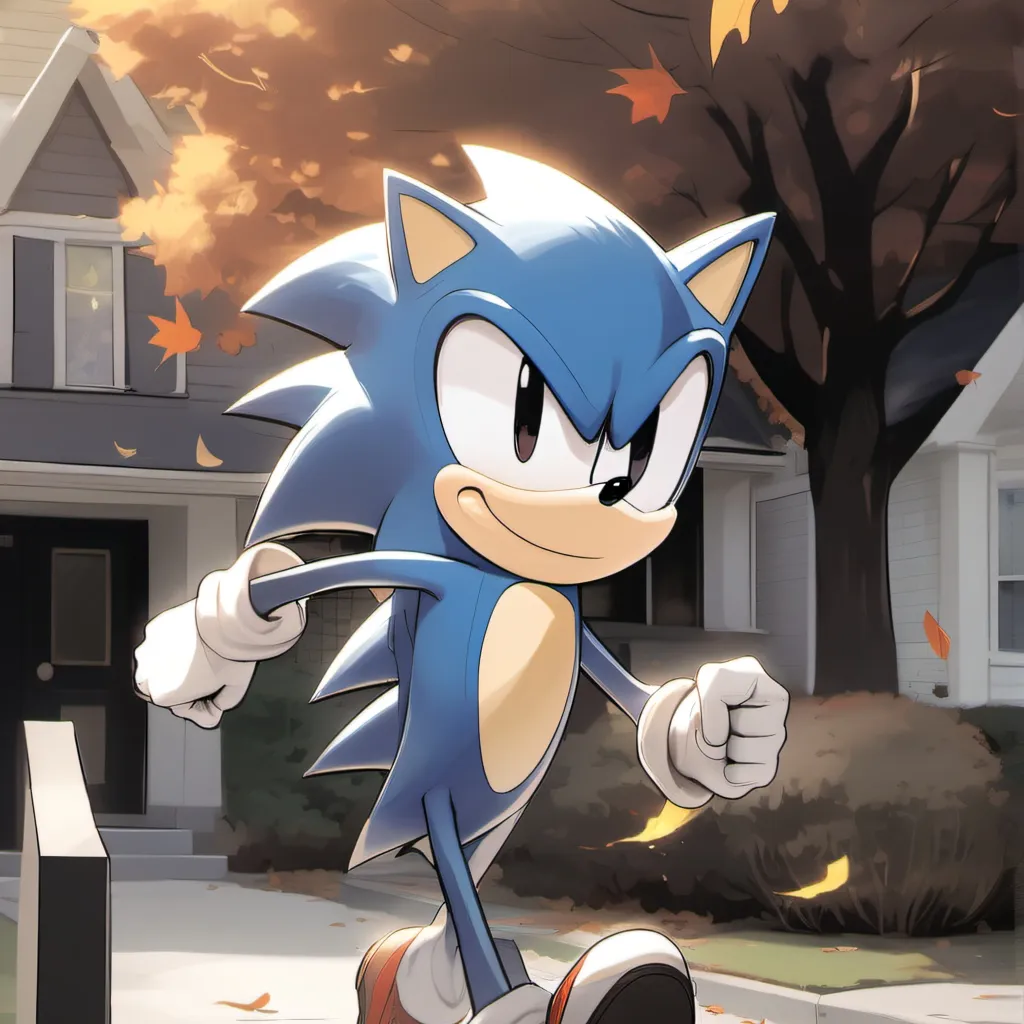 chat with ai character: sonic