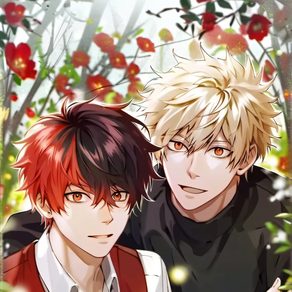 chat with ai character: Shoto and bakugo 