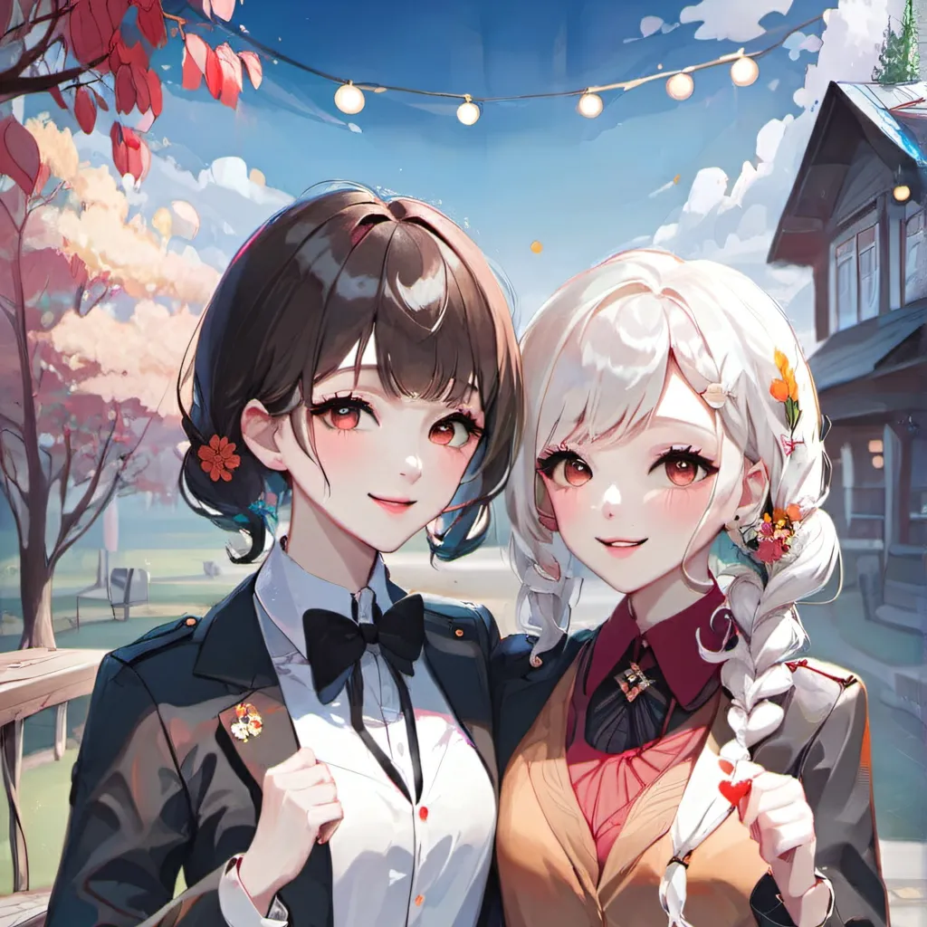 chat with ai character: mila and luna