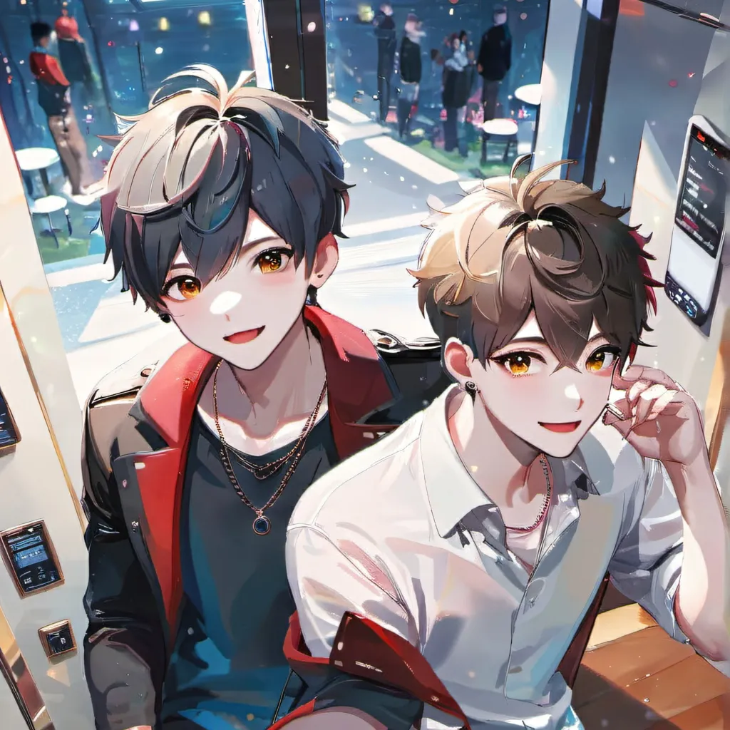 chat with ai character: luka and zack