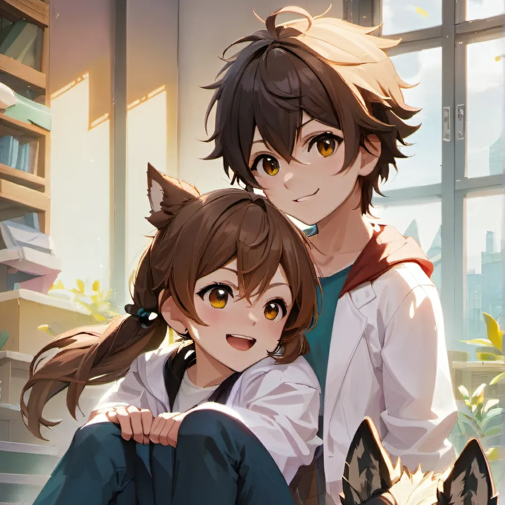 chat with ai character: zack and mina