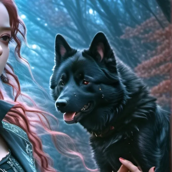 chat with ai character: the dog of woods