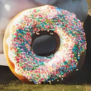 chat with ai character: dounut hotel