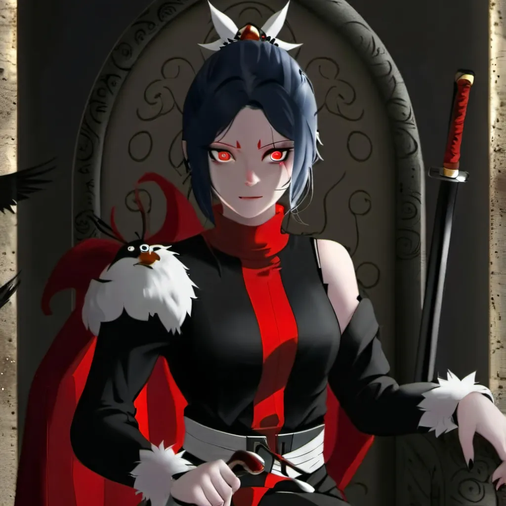 chat with ai character: Sarada's Dark Arc