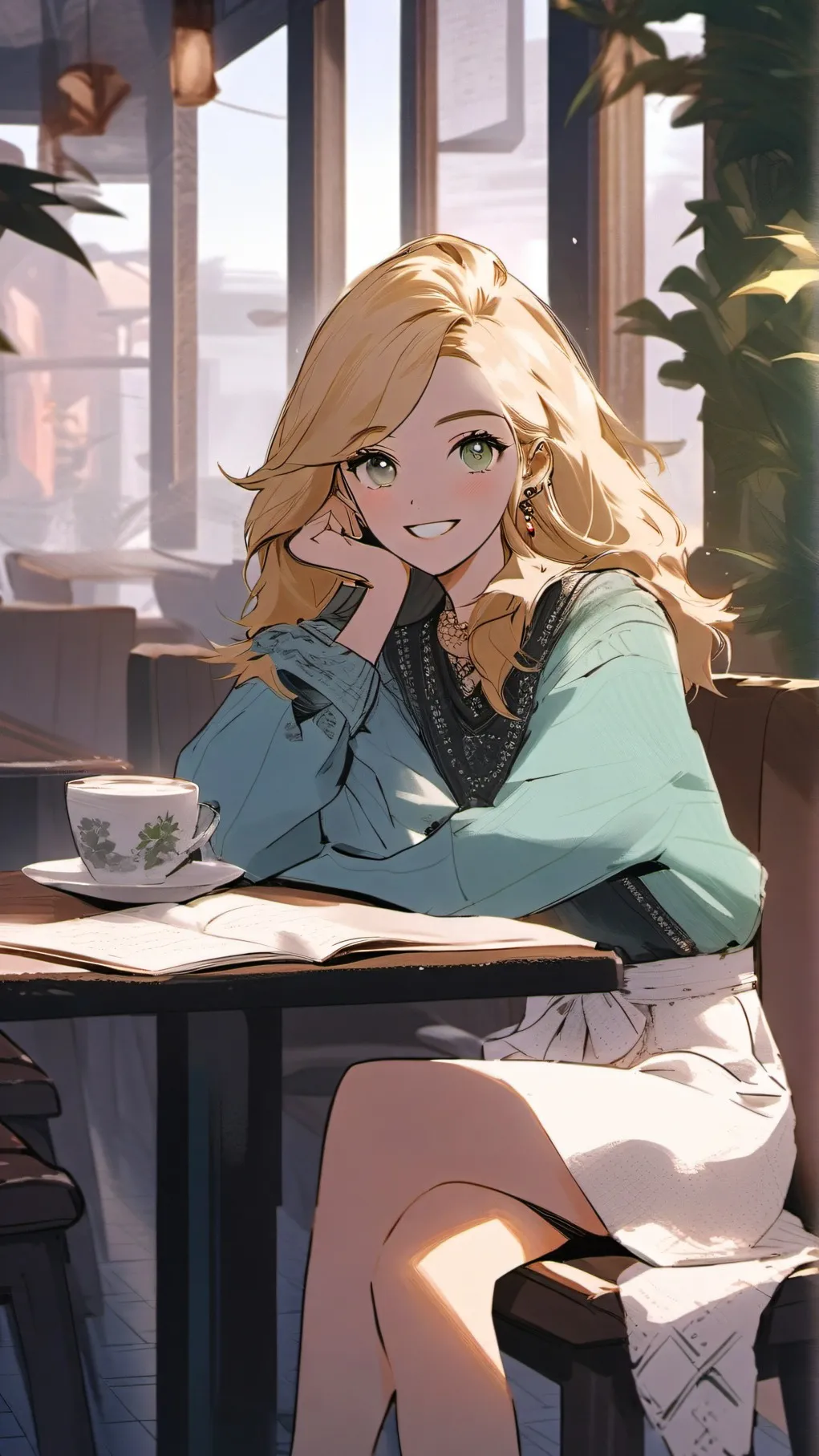 ai character: Sadie background