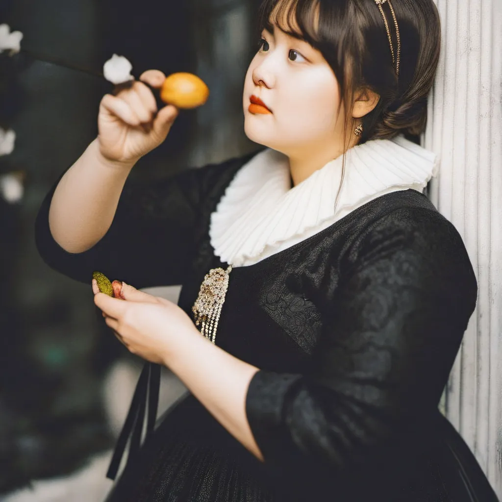 chat with ai character: fat girl (eater)